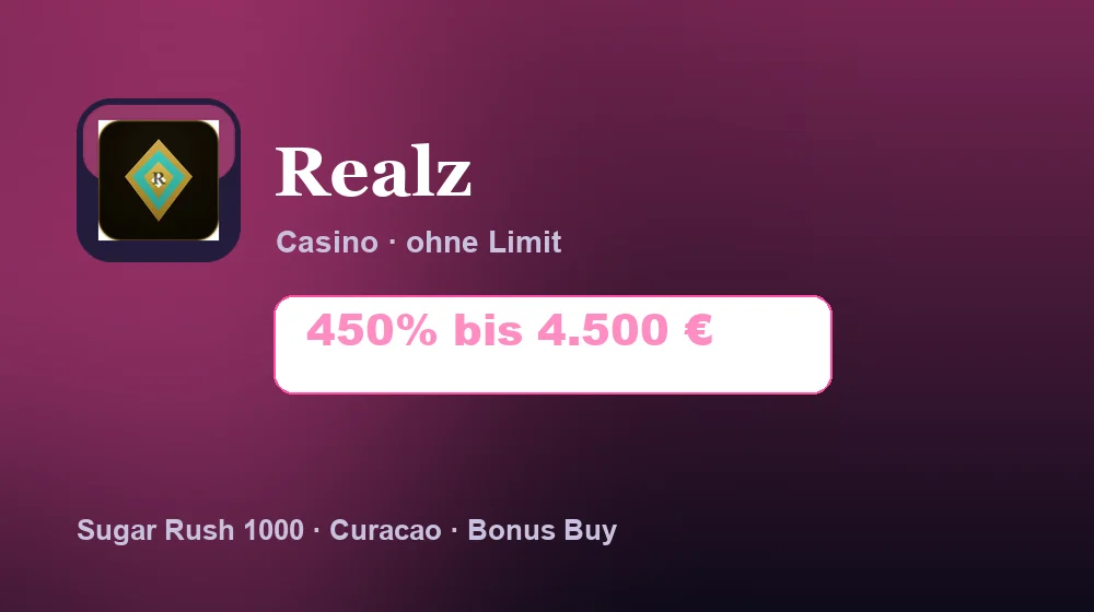 Screenshot von Realz Casino